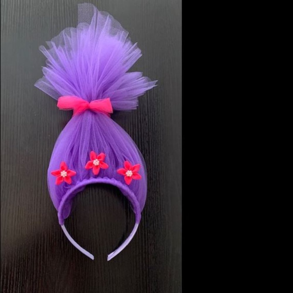 Troll Inspired Headband